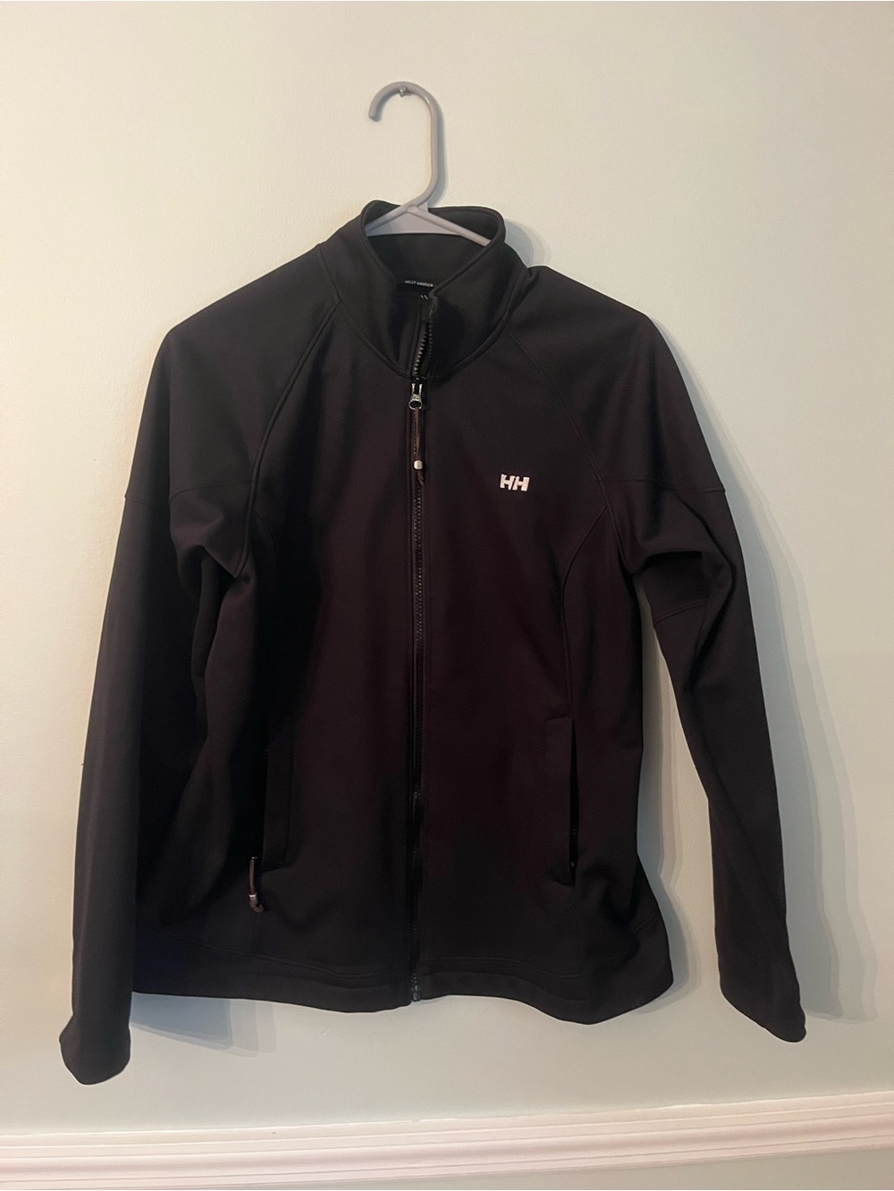 Helly Hansen Black Jacket with Front Zip
